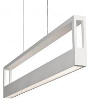  ECHP4830LAJMVWH - Echo Pendant - White Finish - White Acrylic Shade