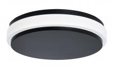  EISF14LAJUDBK - Eris 14'' LED Flush Mount,120-277V,26W,5 CCT,BK