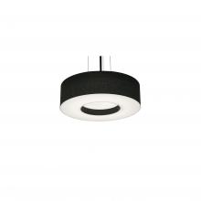  MCP1214LAJUDBK-BK - Montclair 12'' LED Pendant - 18W 120-277V,BK w/ BK