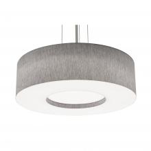  MCP2432MBSN-GY - Montclair 24'' Med Base Pendant,SN w/ GY