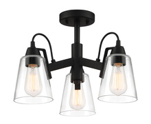  3997-66A - Beckonridge - 3 Light Semi Flush