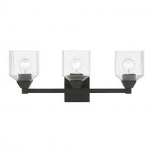  10383-04 - 3 Light Black Vanity Sconce