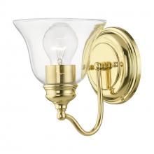  16931-02 - 1 Light Polished Brass Vanity Sconce