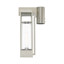  20996-91 - 1 Lt Brushed Nickel Outdoor Post Top Lantern