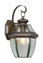  2151-07 - 1 Light Bronze Outdoor Wall Lantern