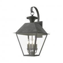  27222-61 - 4 Light Charcoal Outdoor Extra Large Wall Lantern