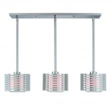  41033-05 - 3 Lt CH Linear Chandelier