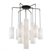  42658-04 - 15 Light Black Foyer Chandelier