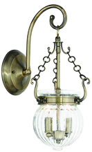 Livex Lighting 50501-01 - 2 Light Antique Brass Wall Sconce