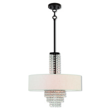  51113-92 - 4 Lt EBZ Pendant Chandelier