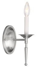  5121-91 - 1 Light Brushed Nickel Wall Sconce