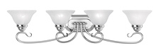  6104-05 - 4 Light Polished Chrome Bath Light