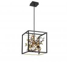  10108-02 - Terlizzi, Square LED Chandelier, Matte Black