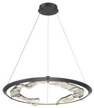  10176-015 - Nettuno, Large LED Chandelier, Metallic Brushed Grey