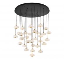  10197-02 - Adelfia, 31 Light LED Grand Chandelier, Matte Black