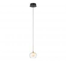 Lib & Co. US 10211-02 - Manarola, 1 Light LED pendant, Matte Black