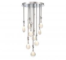  12065-01 - Bellissima, 9 Light LED Chandelier, Chrome