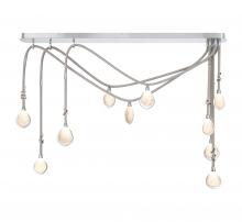  12068-01 - Bellissima, 10 Light Linear Chandelier, Chrome