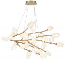  12086-03 - Belluno, 29 Light LED Chandelier, Champagne Gold