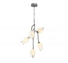 Lib & Co. US 12064-02 - Bellissima, 3 Light LED Pendant, Black Sleeves