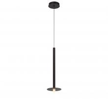 Lib & Co. US 12103-02 - Piatto, 1 Light LED Pendant, Matte Black