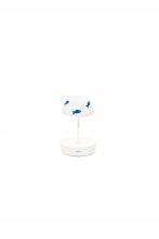 Zafferano America SDZA-1011-04 - Mini Ceramic Shades For Swap Table Lamps - Light Blue Fish