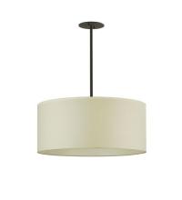  108954 - 36"W Cilindro White Textrene Pendant