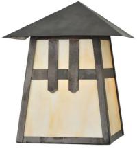  112383 - 9" Wide Stillwater Double Cross Mission Wall Sconce