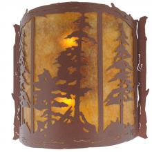  113012 - 15" Wide Tall Pines Wall Sconce