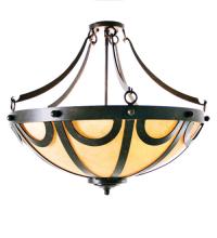 Meyda Green 116840 - 24" Wide Carousel Inverted Pendant