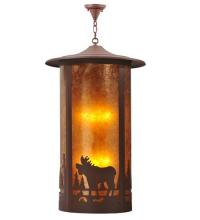  118489 - 24" Wide Fulton Moose Creek Pendant