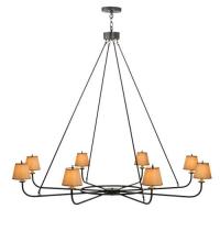  118614 - 62"W Brach Ring 8 LT Chandelier