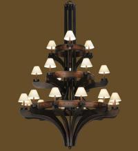 Meyda Green 122634 - 62"W Castilla 3 Tier Chandelier