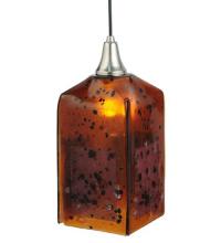  123746 - 6.5"Sq Metro Fusion The Rock Draped Mini Pendant