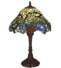  125093 - 18.5"H Spiral Grape Accent Lamp