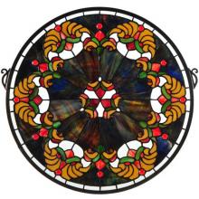  127106 - 18"W X 18"H Middleton Stained Glass Window