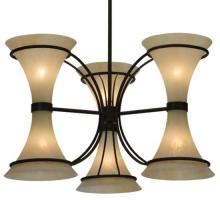  129867 - 30"W Chronos 3 Arm Chandelier