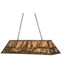  13254 - 48" Long Tall Pines Oblong Pendant