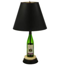  134264 - 25.5"H Personalized Wine Bottle Table Lamp