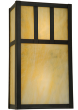  137475 - 6.5"W Hyde Park Double Bar Mission Wall Sconce