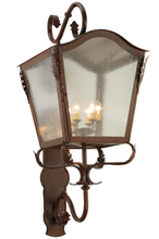  138237 - 23"W Christian Lantern Wall Sconce