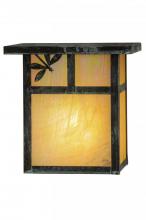  146927 - 8"W Hyde Park T Mission Dragonfly Wall Sconce