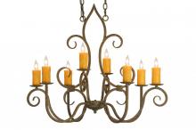  149185 - 36"L Clifton 8 LT Oblong Chandelier