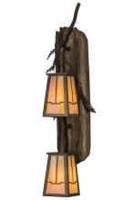  151727 - 7.5"W Pine Branch Valley View 2 LT Wall Sconce