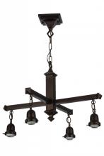  154229 - 24"W X 17"H 4 LT HANGING MISSION