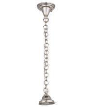  157721 - 5" Wide Polished Nickel 1 Light Pendant Hardware