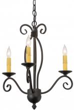  157887 - 18"W Sienna 3 LT Chandelier