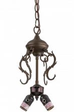  158681 - 9"W Tyler Bronze 2 LT Pendant Hardware