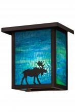  163102 - 8"W Hyde Park Moose Wall Sconce