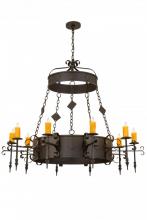  171606 - 54"W Diamante 10 LT Chandelier